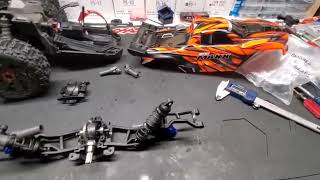 Traxxas Mini Maxx 4 Gear Fluid Filled Gear Diff Conversion | Planetary Diff Problems