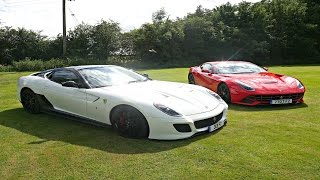 FERRARI 599 GTO VS FERRARI F12!!!