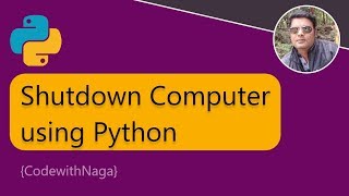 How to Shutdown Computer using Python | Python Scripting Tutorial in Tamil [2019]