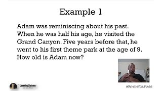 General Knowledge Test - Math Bootcamp - Competency 1 - Skill 2 - Example 1