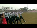 malda town high school. republic day 2021. malda d.s.a parret