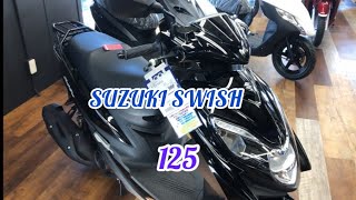 2020 Suzuki SWISH 125.Scooter.