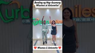 WOW! BONDING NG MAG-ASAWANG WHAMOS CRUZ AT ANTONETTE GAIL!❤️ #whamoscruz #antonettegail #shorts