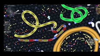 【スリザリオ】2024年もありがとうございました！【slither.io】#slithersnake #スリザリオスマホ