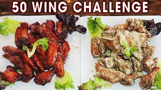 Bernard Stanley's 50 Canadian Chicken Wings Challenge in Newfoundland!!