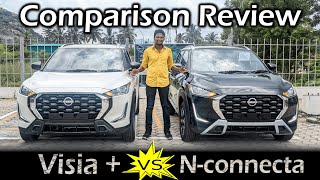 Nissan Magnite variants Compared - Visia+ Vs N-Connecta | MotoRush Tamil