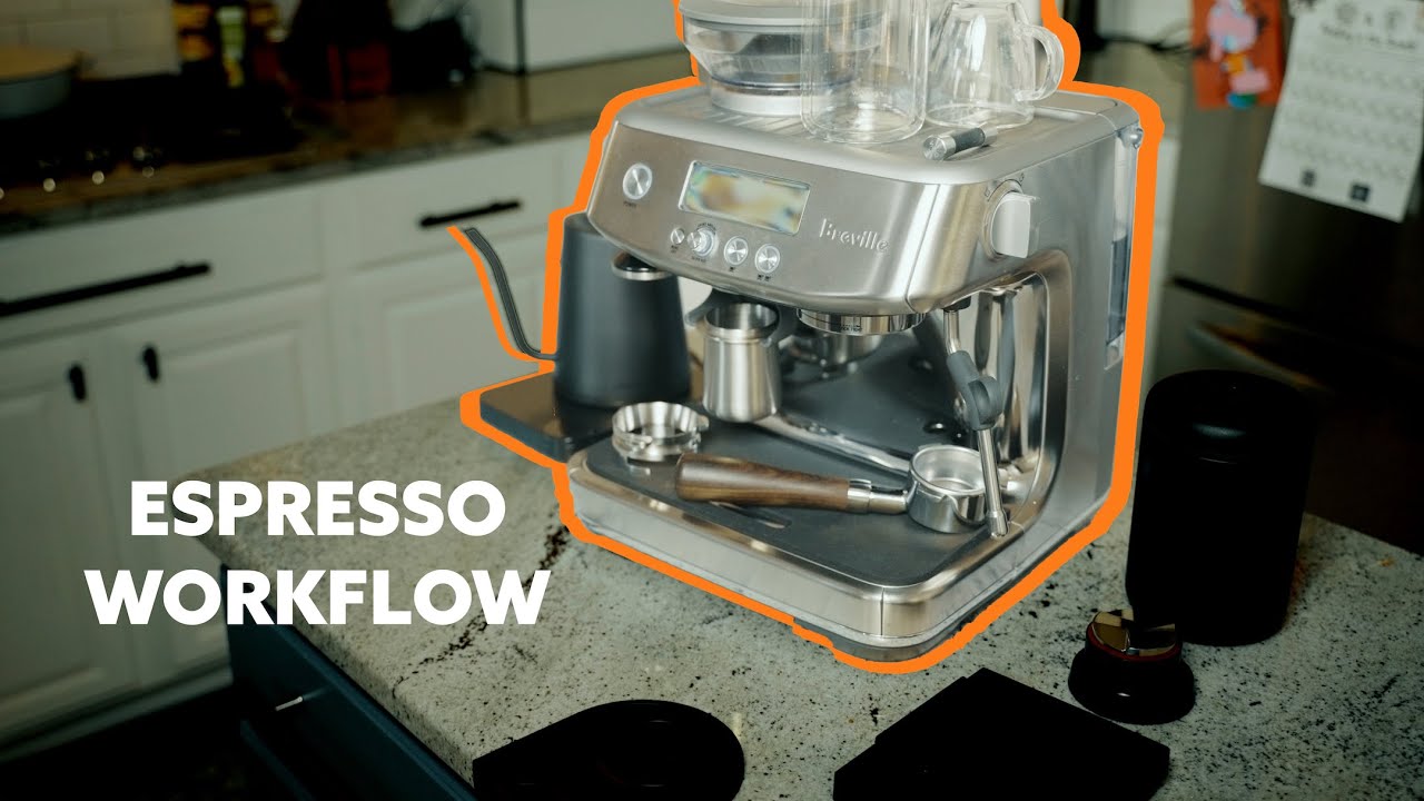 Espresso Workflow Using The Breville Barista Pro Youtube