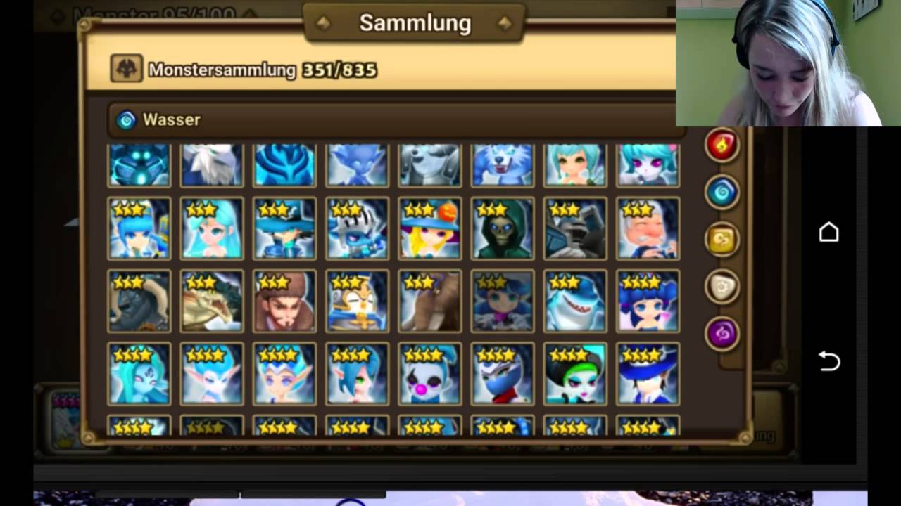 Summoners War 3*Wasser Monster [Deutsch] - YouTube