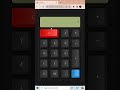 Build your own calculator with Html CSS| Code in Description|#short #viral #css #html #calculator