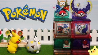 Pokemon Mini Vending Machine.ポケモン ミニミニガチャポケマシンにゲンガーがイタズラ？！　Surprise Toys