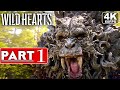 WILD HEARTS Gameplay Walkthrough Part 1 [4K 60FPS PC] - No Commentary (FULL GAME)