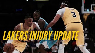 Lakers Injury Update, This Could Be Trouble