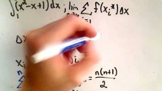 ❖ Calculating a Definite Integral Using Riemann Sums - Part 1 ❖