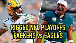 SCRIPTED NFL - Packers vs Eagles | Wildcard Playoff