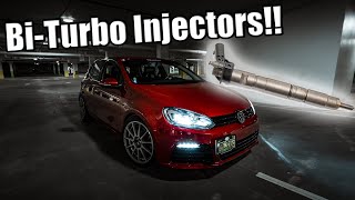 Installing MASSIVE Injectors MK6 GTD 2.0 CJAA - 300WHP??