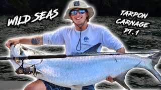 INSANE Tarpon Fishing in Trinidad with Monsta Tarpon - Part 1!