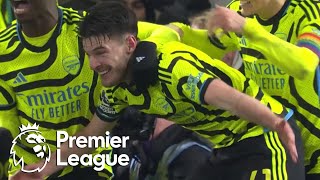 Declan Rice scores at the death to give Arsenal 4-3 win v. Luton Town | Premier League | NBC Sports