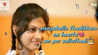 Kannukula Nikira En Kadhaliye Lyrics with video Tamil  Album song