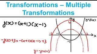 Transformations P4: Multiple Transformations - Graphs and Transformations - Edexcel AS/A Level Maths