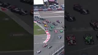 IndyCar goes FOUR WIDE at St. Pete start 🏎