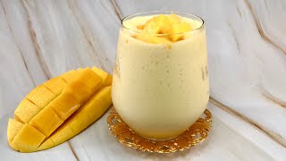 Easy Mango Lassi | Yogurt | 简易芒果酸奶