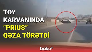 Toy karvanında avtoxuliqanlıq edən \