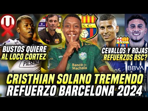 NUEVO TREMENDO REFUERZO De BARCELONA! CEVALLOS Y ROJAS Posibles ...