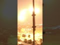 Apache helicopter launches flares over Baghdad during unrest near the US Embassy (2019). | #shorts