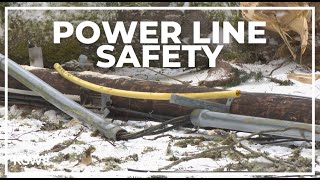 How to stay safe when there's a downed power line