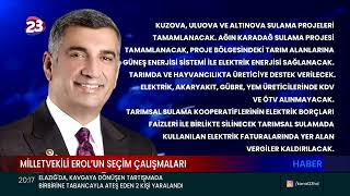 CHP ELAZIĞ MV. VE 28. DÖNEM ELAZIĞ MİLLETVEKİLİ ADAYI GÜRSEL EROL, SEÇİM ÇALIŞMALARINA DEVAM EDİYOR