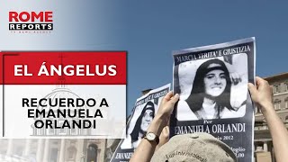 Papa recuerda en el ángelus a Emanuela Orlandi en el 40 aniversario de su desaparición
