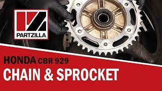 CBR Chain and Sprocket Replacement | CBR929 | Partzilla.com