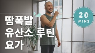 과식 후 자책하지 말고 요가 매트 위에서 개운하게 땀 흘려요💦 | 매일 하기 좋은 유산소 루틴 | 20분 기초 요가 플로우 | 요가소년 492