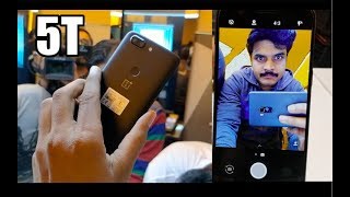 Oneplus 5T Hands On & initial impressions ll in telugu ll