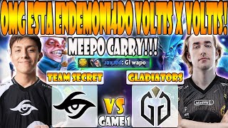 TEAM SECRET VS GLADIATORS BO3[GAME 1]ELIMINACION-PARKER, THIOLICOR VS CCNC-PGL WALLACHIA S4 WEU-DOTA