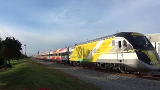 Northbound Brightline BLF602 - Bright Red Returns - 1/17/18 - 8:30am - MP 302.3