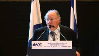 Roger Cukierman, WJC Vice-President at the Strategic Review: Terrorism