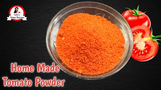 Tomato powder recipe | tomato powder recipe in telugu |tomato seasoning powder|tomato powder at home