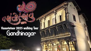 Vasantotsav 2025, Gandhinagar Walking Tour 4K.