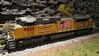 GoPro Train Ride - Lionel Legacy Union Pacific SD70ACe #8444