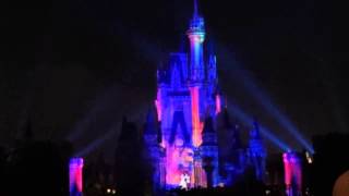 東京迪士尼樂園城堡投影show - Tokyo Disneyland Once upon a time castle projection show 2014