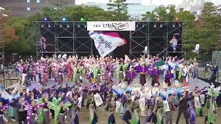 つながりTIME総踊り２回目  2024YOSAKOI高松祭り２日目 中央公園メインステージ