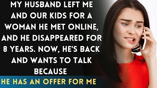 My Husband Leaves Me and Our Kids Far Away for His Girlfriend He Met Online.