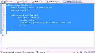 Java#59 Class to Hold Objects