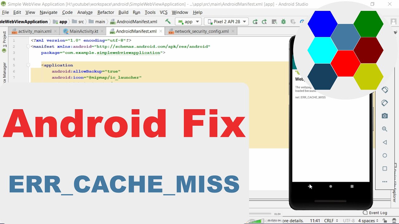 How To Fix Err Cache Miss On Android Youtube