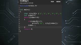 Character Array - How to reverse a character Array