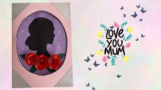 DIY Beautiful Mother's Day Card - Hướng dẫn làm thiệp tặng mẹ #8