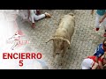 QUINTO ENCIERRO de San Fermín 2023 | Toros de Núñez del Cuvillo