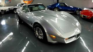 1980 Corvette L82 - 67,300 Miles, Silver/Oyster, #'s Match - Seven Hills Motorcars