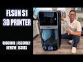 FLSUNs All New S1 3D Printer - Unbox and First Impression Review